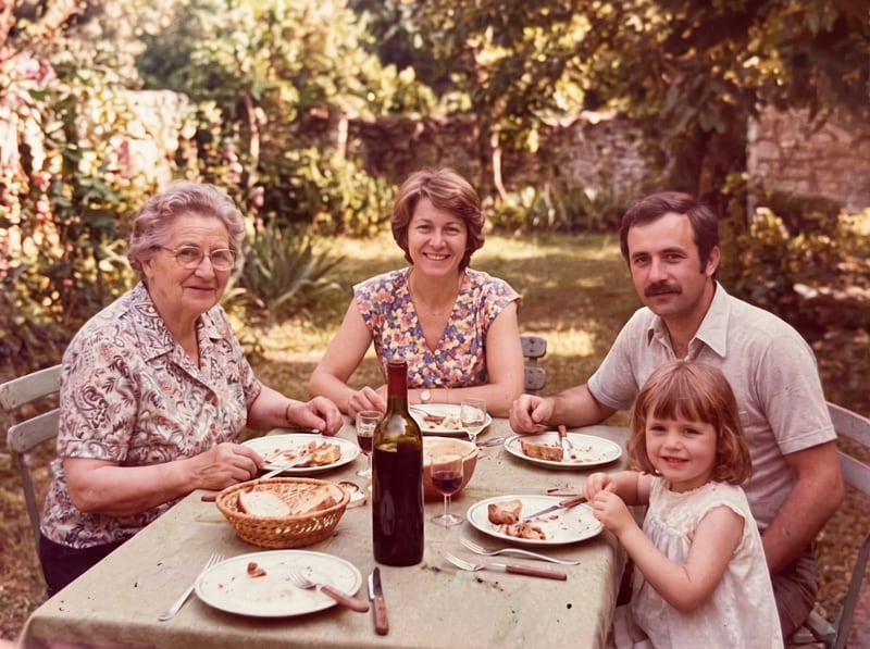La photo couleur avec ses vraies couleurs